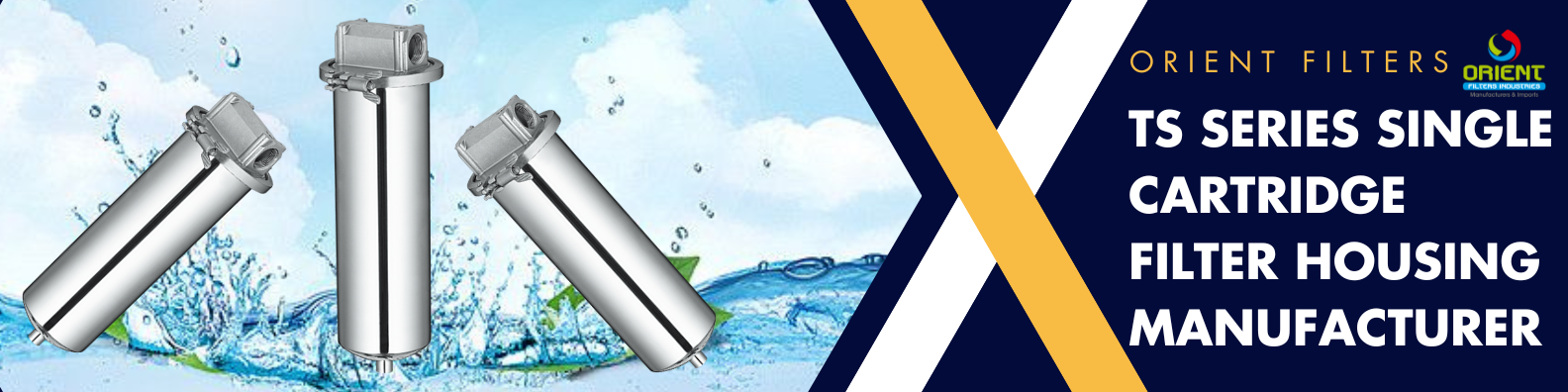 TS Series Single Cartridge Filter Housing Manufacturers