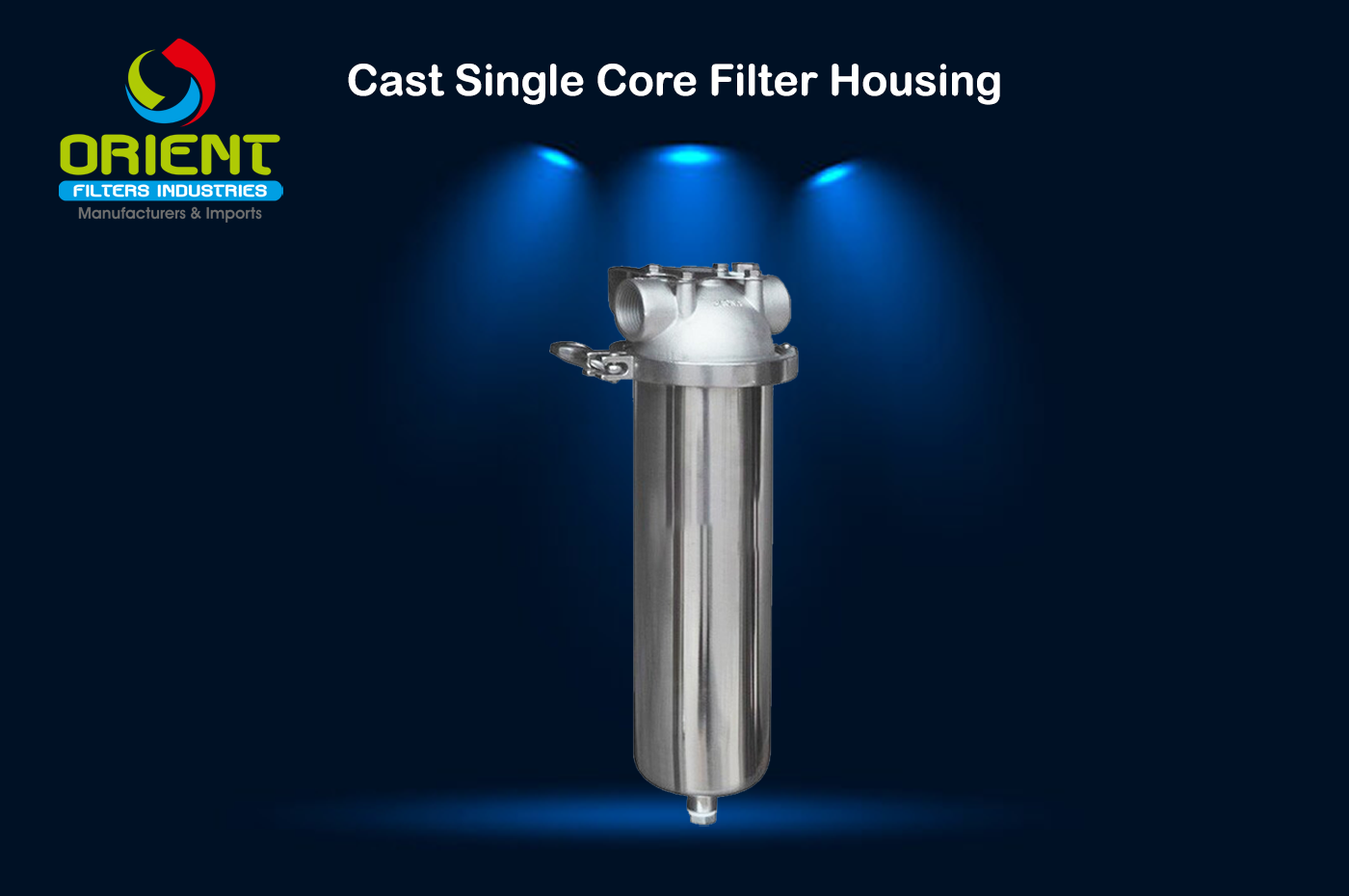 Cast Single Core Filter Housing