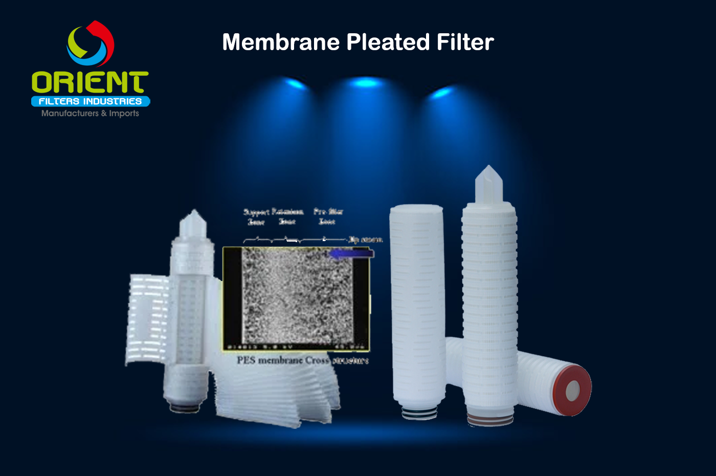 Membrane Pleated Filter