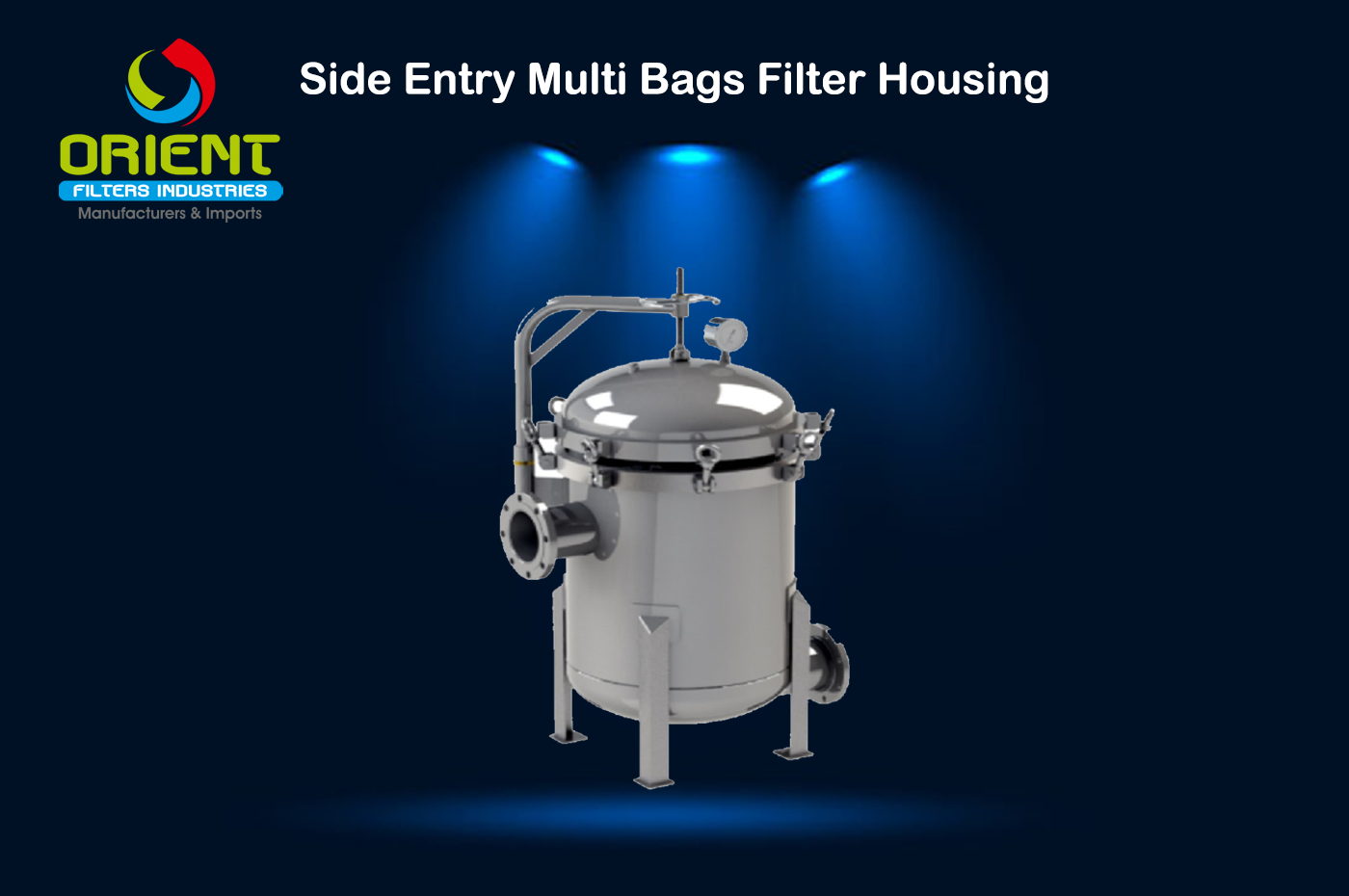 Side Entry Multi Bags Filter Housing
