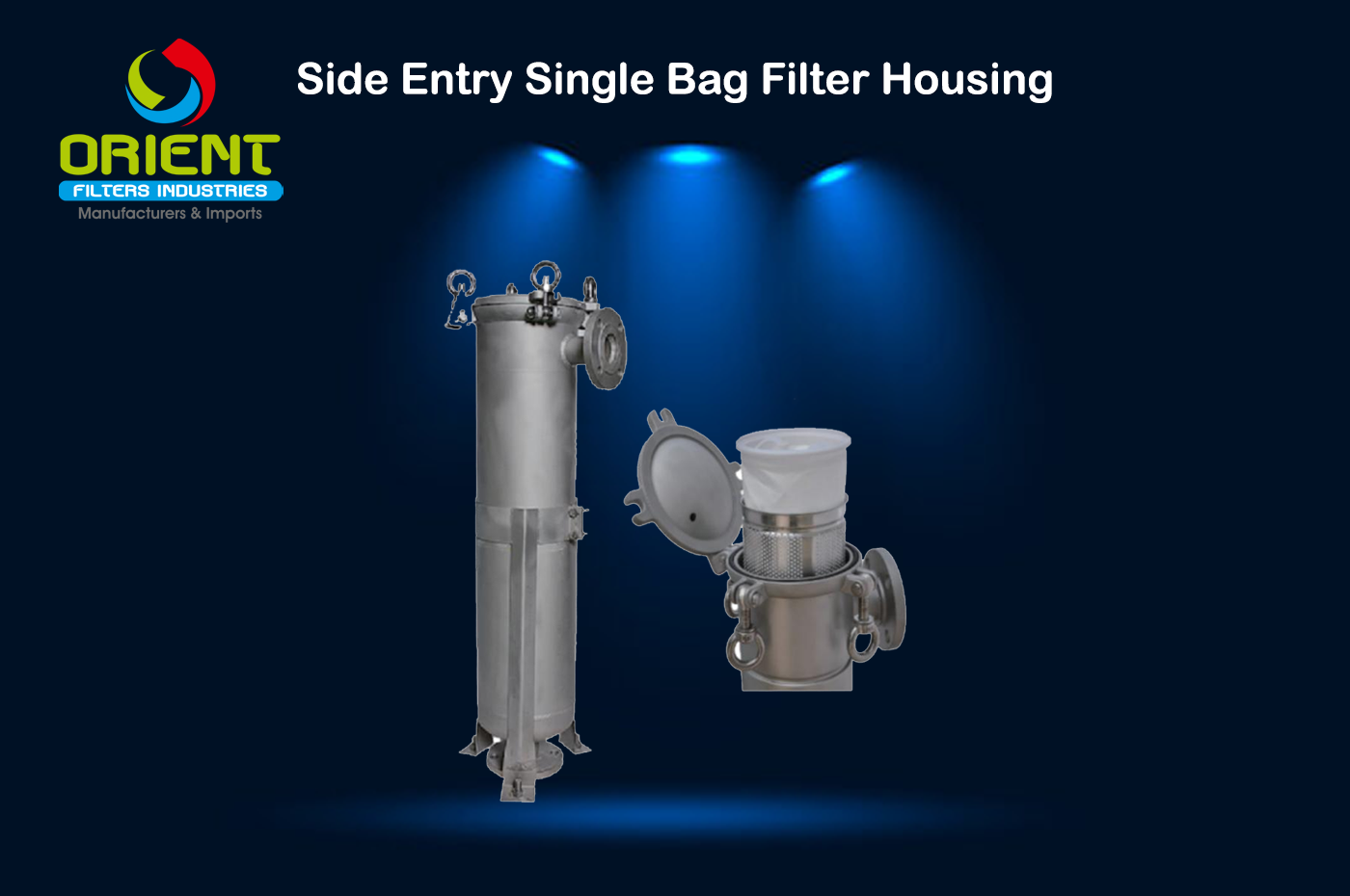 Side Entry Single Bag Filter Housing
