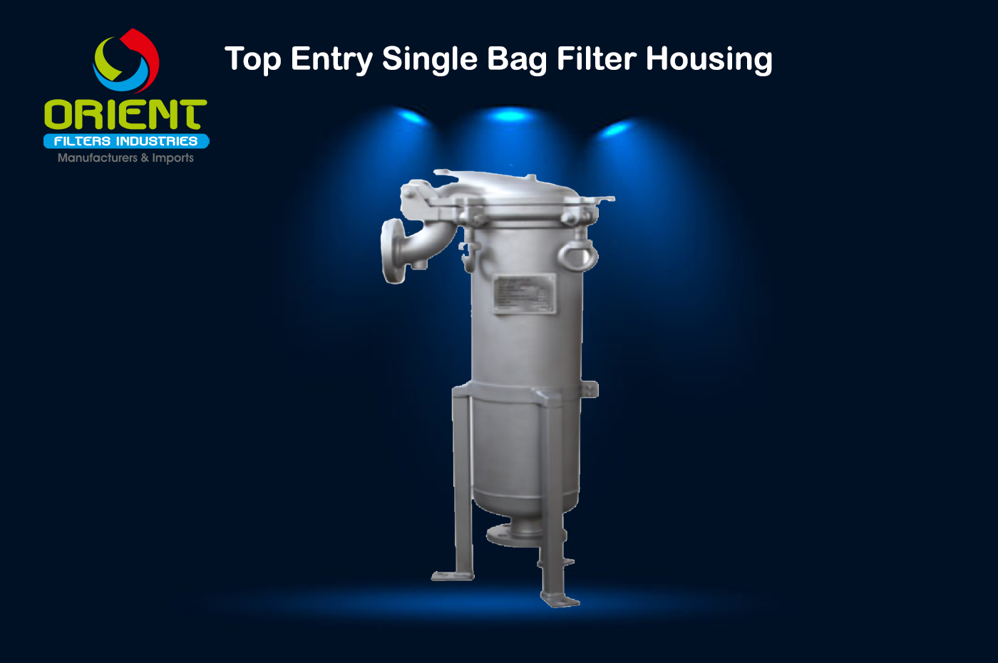 Top Entry Single Bag Filter Housing